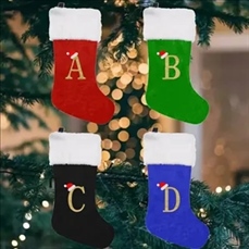 Large Christmas Socks, Gift Bag