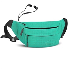 Large Crossbody Fanny Pack with 4-Zipper Pockets