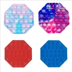 Luminous Octagon Push Pop Bubble Fidget Toy