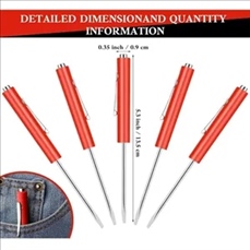Magnetic Pen Screwdriver with Dual Head & Pocket Clip