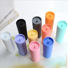 Matte Pastel Colored Acrylic Tumblers