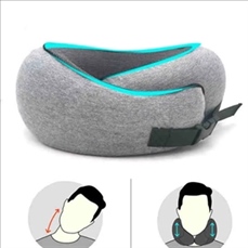 Memory Foam Chin Supporting Travel Pillow
