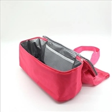 Mesh Beach Bag Tote w/ Insulated Cooler