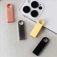 Metal logo customized car mobile phone USB flash drive