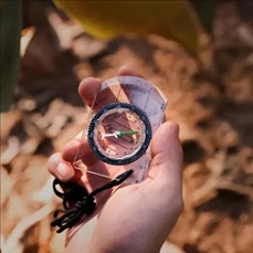 Mini Acrylic Scale Compass