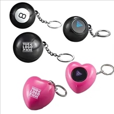 Mini Magic 8 Balls KeyChain for On-the-Go Decision Making