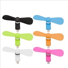 Mini USB Fan Dual With Lightning
