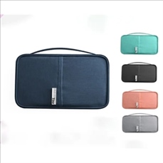 Multi-function travel document bag family Passport Holder