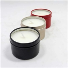 Natural Soy Wax Portable Travel Tin Scented Candles