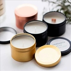 Natural Soy Wax Portable Travel Tin Scented Candles