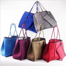 Neoprene Tote Bag With Shoulder Straps