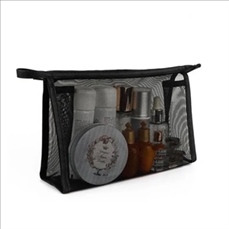 Non-waterproof Lace Toiletry Pouch Mesh Makeup Bag