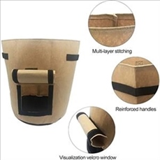 Non-woven Vegetable Grow Bag With Handle