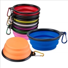 Outdoor Travel Collapsible TPE Pet Bowl