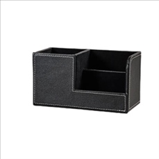 PU Leather Desk Organizer