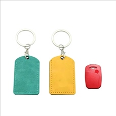 PU Luminous Card Holder Keychain for Access Control