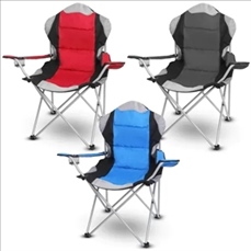 Padded Fold-Up Lounge Chair