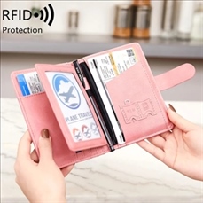 Passport Holder Cover Case RFID Blocking Travel Wallet