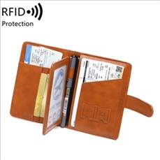 Passport Holder Cover Case RFID Blocking Travel Wallet