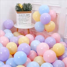 Pastel Colorful Latex Party Balloons