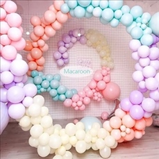 Pastel Colorful Latex Party Balloons