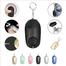 Personal Alarm Keychains With LED Light