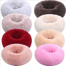 Pet Beds for Cats Dog Memory Foam Donut Cuddler