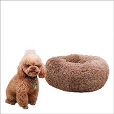 Pet Beds for Cats Dog Memory Foam Donut Cuddler