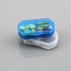 Pill Box Organizer Pocket Small Case Holder