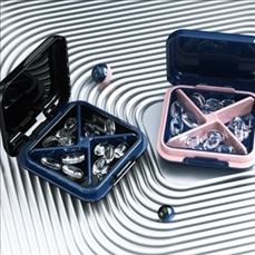 Pill Holder for Purse Waterproof Compact Medicine Organizer