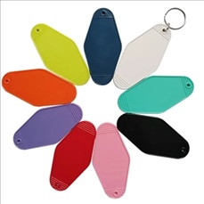 Plastic Hotel Keychain / Motel Key Tag