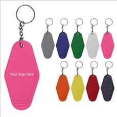 Plastic Hotel Keychain / Motel Key Tag