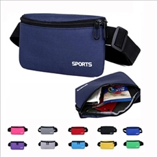 Polyester Water Resistant Waist Sport Bag