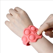 Pop to It Kids Fidget Bracelet Toy Push Bubble Wristband