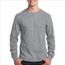 Port & Company 5.4 oz 100% Cotton Long-Sleeve T-Shirt