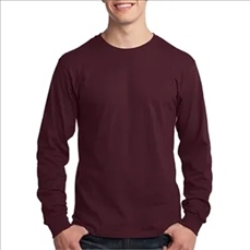Port & Company 5.4 oz 100% Cotton Long-Sleeve T-Shirt