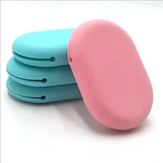 Portable Silicone Earphone Carrying Case Storage Bag