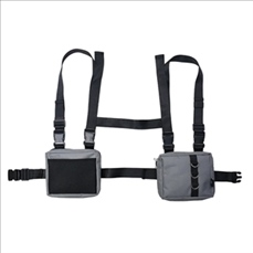 Radio Chest Rig Bag Holster Harness Pack For Man Woman