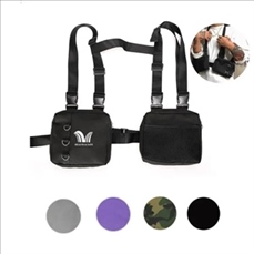 Radio Chest Rig Bag Holster Harness Pack For Man Woman