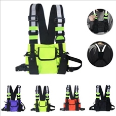 Radio Chest Rig Bag Holster Harness Pack For Man Woman