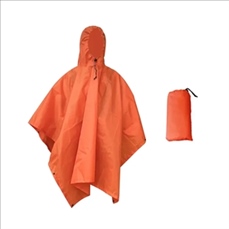 Rain Poncho - Hiking Pack Cover Waterproof Raincoat