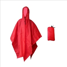 Rain Poncho - Hiking Pack Cover Waterproof Raincoat