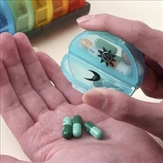 Rainbow Weekly Pill Case