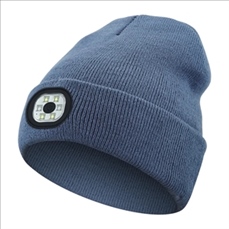 Rechargeable Unisex Beanie Hat with The Light