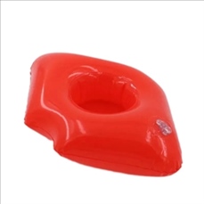 Red Lips Inflatable coasters