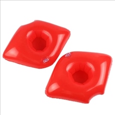 Red Lips Inflatable coasters