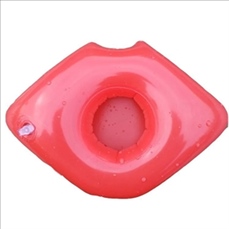 Red Lips Inflatable coasters