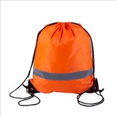 Reflective Drawstring Backpack