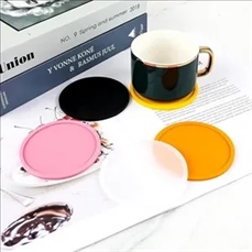 Round Silicone Coaster