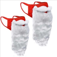 Santa Beard Mask Costume for Christmas